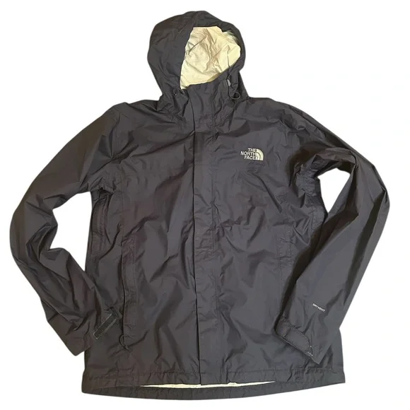 The North Face Navy Hooded Jacket - Picture 1 of 1